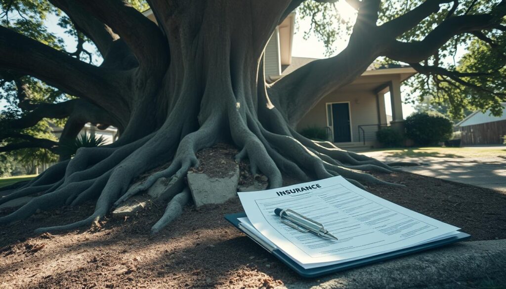 tree root damage to foundation insurance coverage