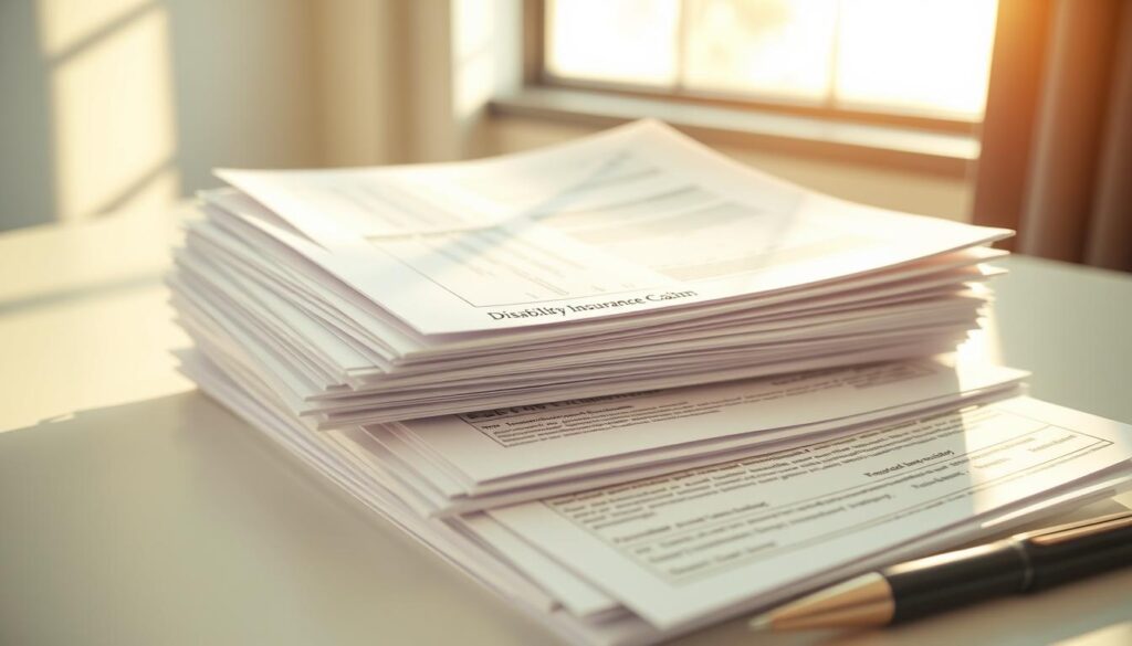 Disability Insurance Claim Documents